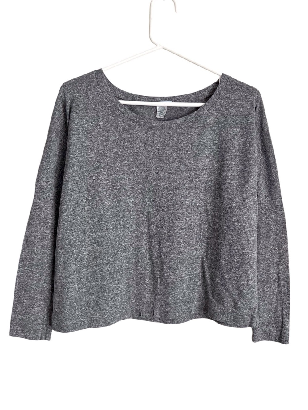 Eberjey Grey Sleep Top Relaxed Casual Loungewear PJ Sleepwear FLAW Small